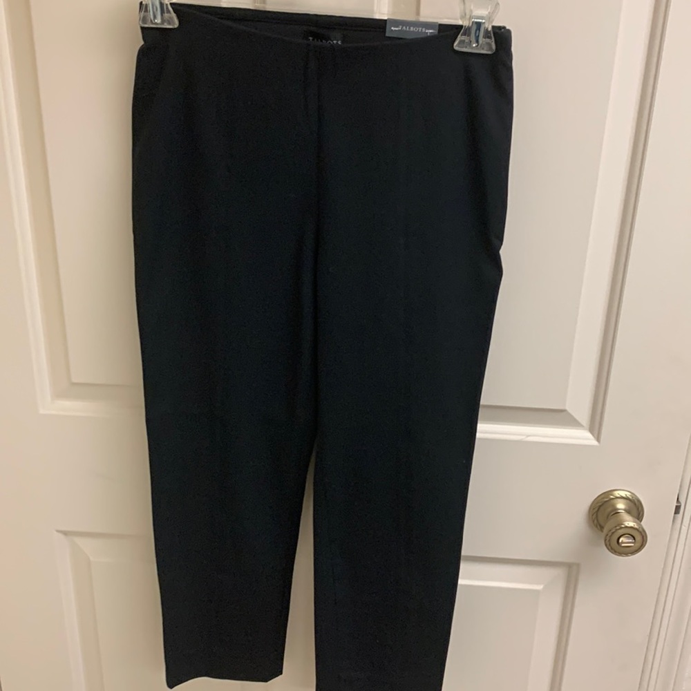 NWT Talbots Chatham Crop Pant, size 4